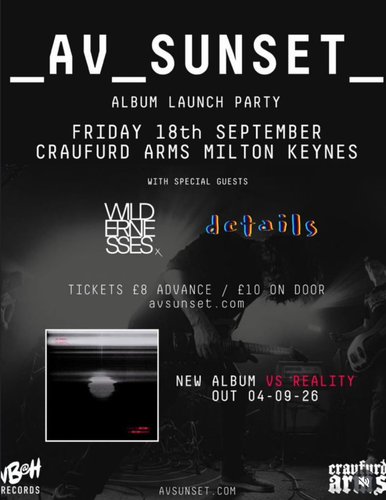 Poster: Crauford Arms · Milton Keynes, UK · Sep 2026
