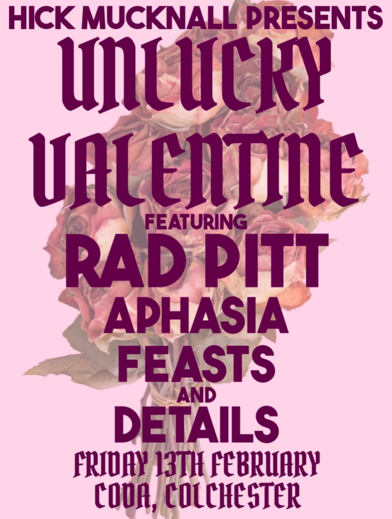 Poster: Coda · Colchester, UK · Feb 2026