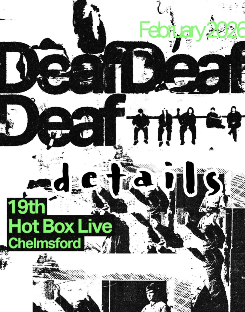 Poster: Hot Box Live · Chelmsford, UK · Feb 2026