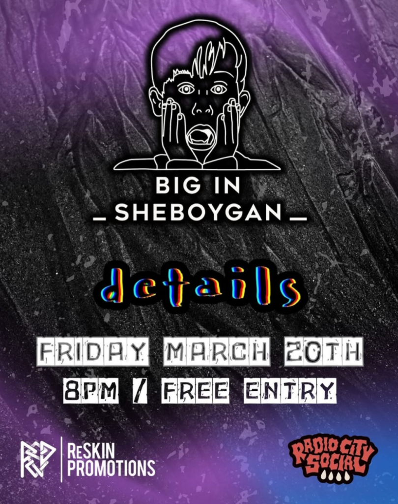 Poster: Radio City Social · Chelmsford, UK · Mar 2026